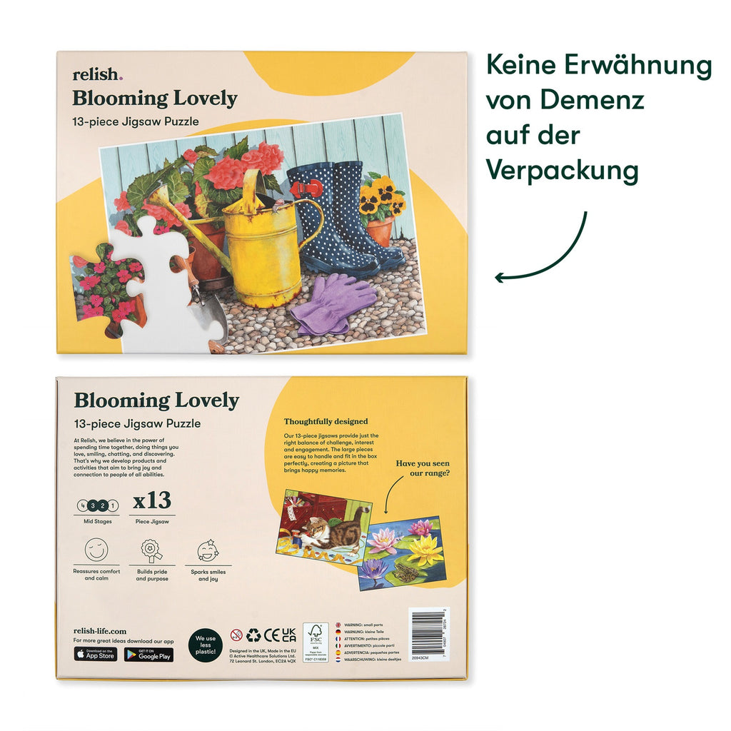 Puzzle - Blooming Lovely - 13 Teile