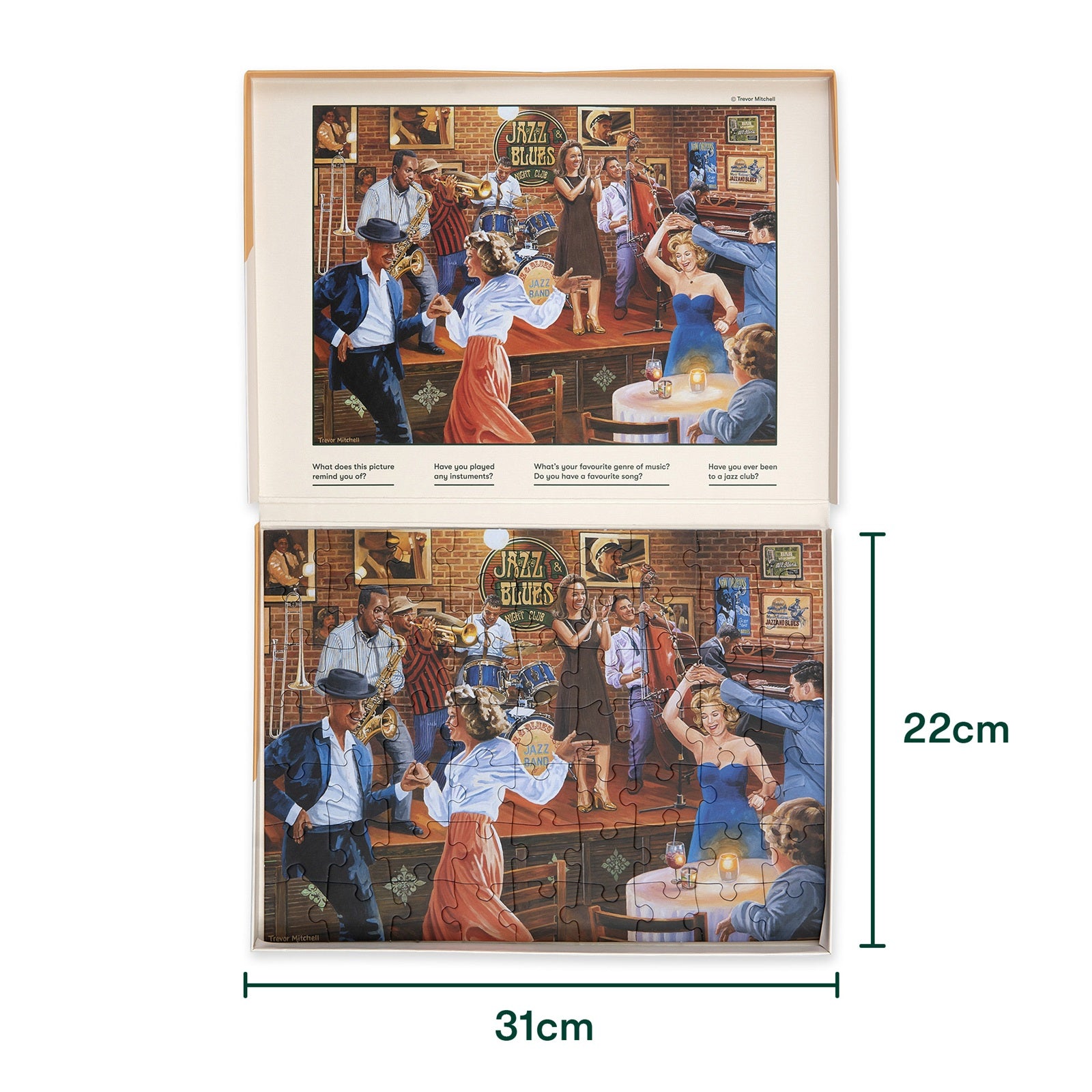 Puzzle - Dancing Shoes - 63 Teile