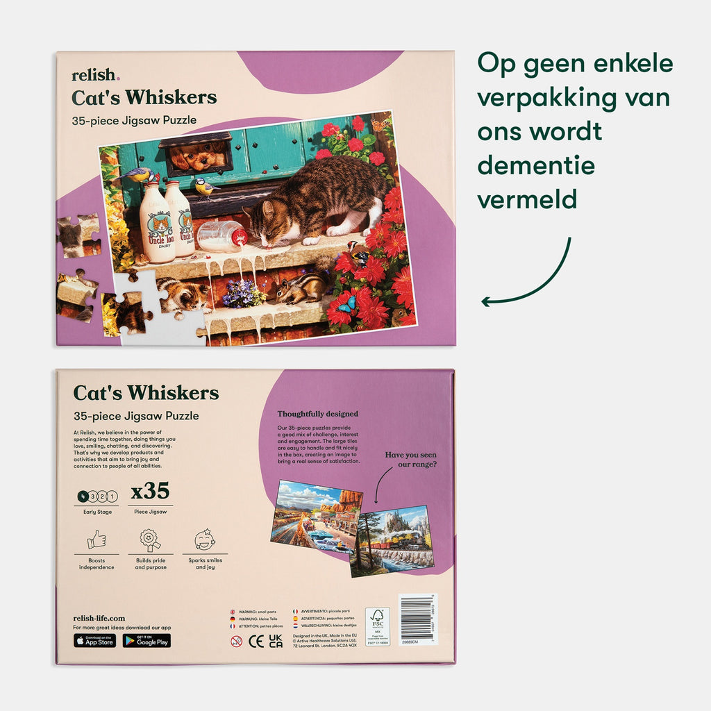 Afbeeelding van het spel Puzzel - In de Tuin - 24 stukjes, speciaal geselecteerd  voor ouderen met dementie