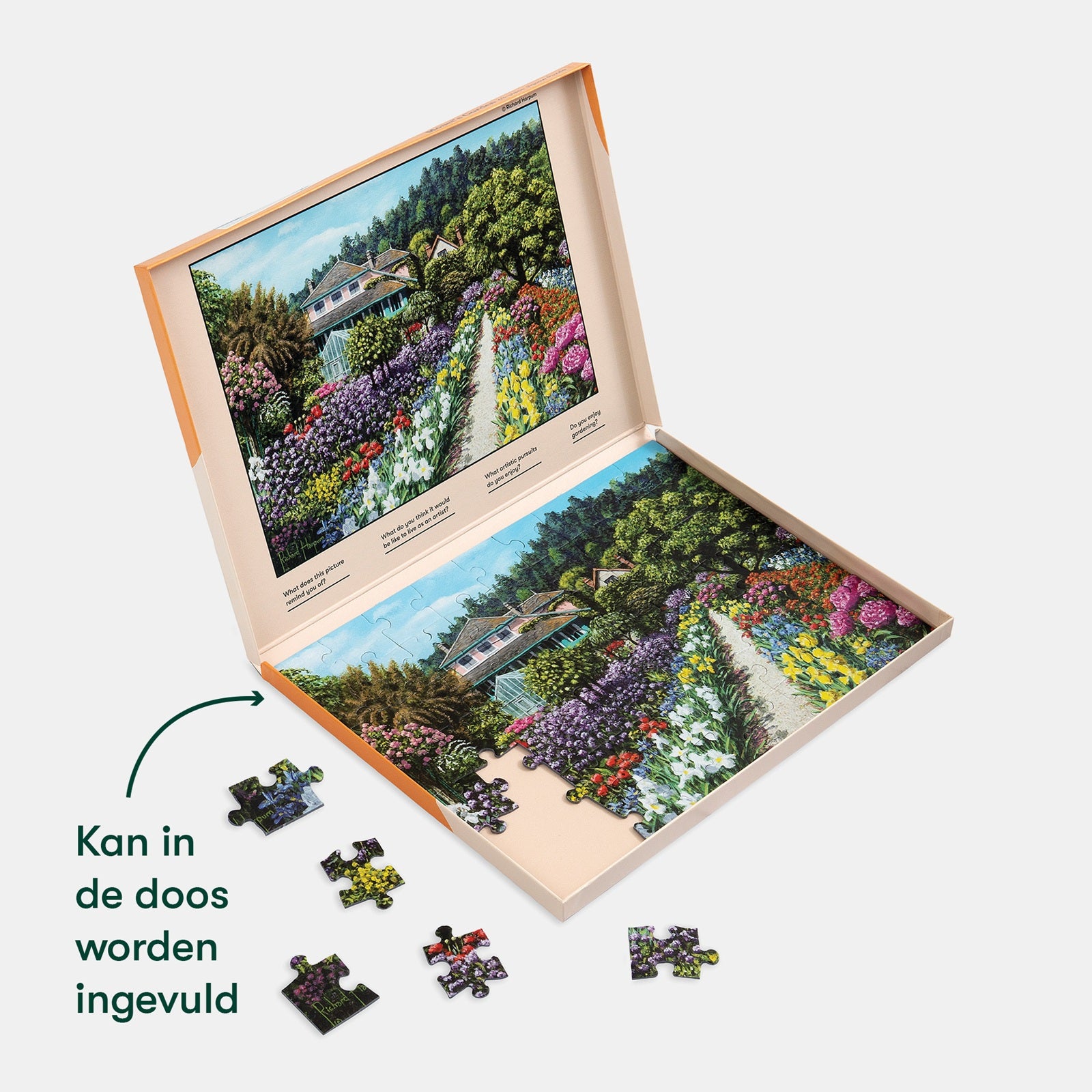 Puzzel - Monet's Garden - 63 Teile