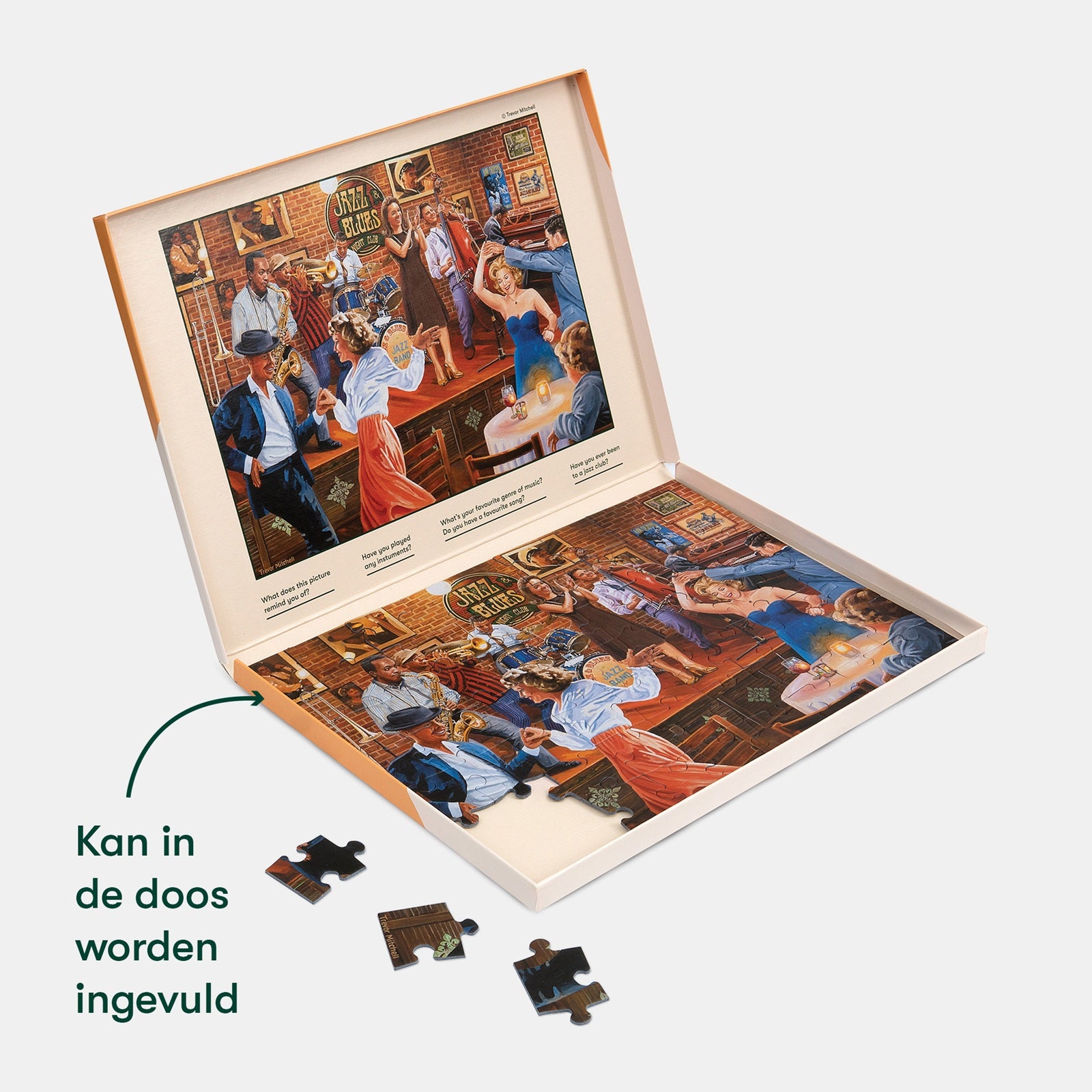 Puzzle - Dancing Shoes - 63 Teile