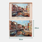 Afbeeelding van het spel Puzzel - Burano Island - 63 stukjes, speciaal geselecteerd  voor ouderen met dementie.