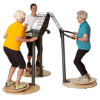 Afbeeelding van het spel Pedalo®-5S-Coördinatieparcours, speciaal geselecteerd  voor ouderen met dementie.