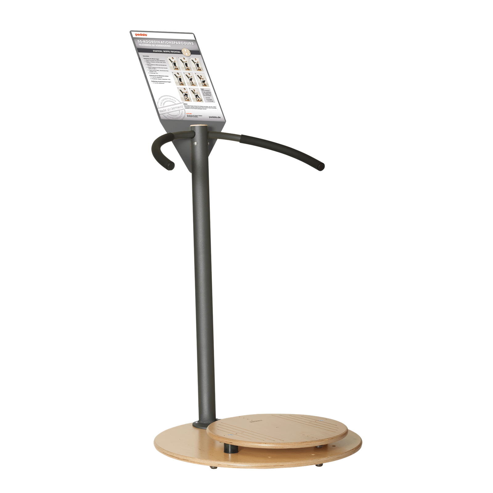 Afbeeelding van het spel Pedalo®-Station 5S-balanswip voorwaarts, speciaal geselecteerd  voor ouderen met dementie.