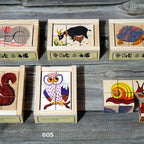 Würfelpuzzle Tiere II (6-teilig)