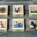 Würfelpuzzle Haustiere (4-teilig)