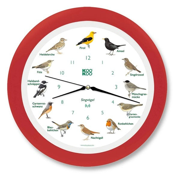 Zangvogels Kwartsuurwerk-Groen