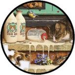 35 Teile Puzzle 'Cat's Whiskers'