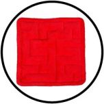 Plüsch Murmellabyrinth Quadrat