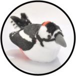 Plüsch Buntspecht