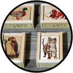 Würfelpuzzle Tiere I (6-teilig)