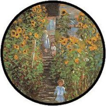 Monet Le Jardin a Vetheuil Puzzle - 48 große Teile