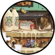 35 Teile Puzzle 'Cat's Whiskers'