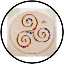Wandspiel Kugelwirbel