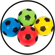 Schaumstoff-Fußball
