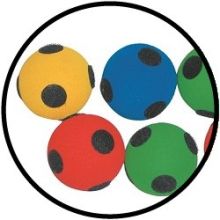 Klettverschluss-Softbälle (8 Stück)