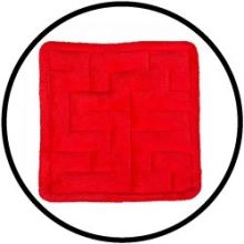 Plüsch Murmellabyrinth Quadrat