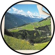 Rahmenpuzzle Berge 