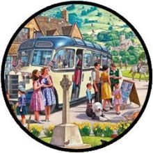 Puzzle - Boarding the Bus (100 XXL)