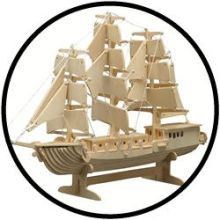 Holzbausatz Segelschiff