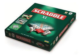 Scrabble XXL, speziell entworfen Spiel fuer Senioren mit großen Stücken für viel Spielspaß für Senioren